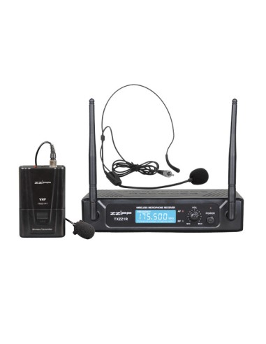 ZZIPP TXZZ111 SET RADIOMICROFONO ARCHETTO VHF 175,5 Mhz