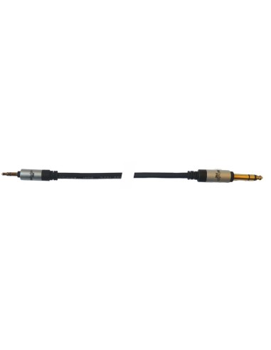 CAVO TOP QUALITY 1 JACK 3,5mm STEREO - 1 JACK 6,3 mm STEREO 3 METRI  SERIE X-PRO