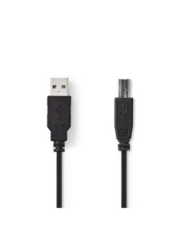 Cavo USB 2.0 | A maschio - B maschio | 5.0 m | Nero x stampante