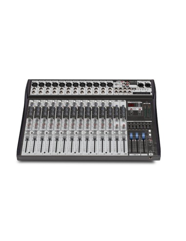 Mixer Professionale - 16 Canali (12 mono - 2 stereo)