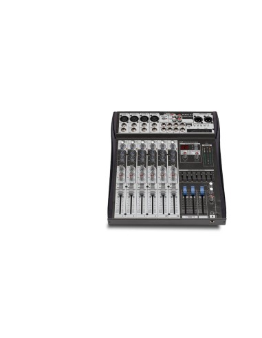 Mixer Professionale - 8 Canali (4 mono - 2 stereo)