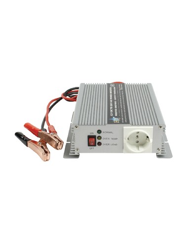 Power Inverter Onda sinusoidale modificata 12 VDC - AC 230 V 600 W CONTINUI (CEE 7/3)