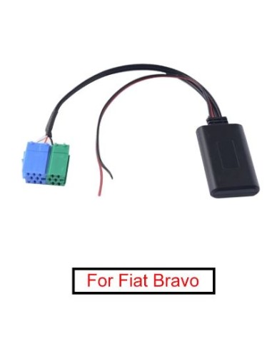 Ricevitore Bluetooth per autoradio di serie FIAT BRAVO per musica No Chiamate