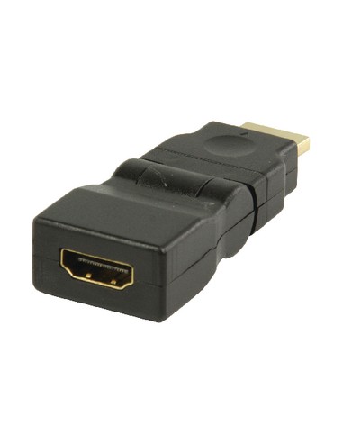 HDMI ad Alta Velocità con Adattatore Ethernet Perno Connettore HDMI - HDMI Femmina Nero