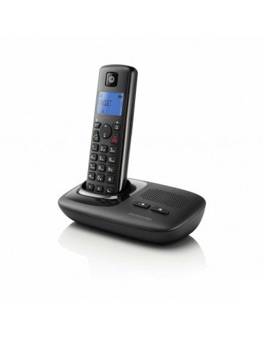 Telefono cordless digitale con base per segreteria telefonica Motorola T411