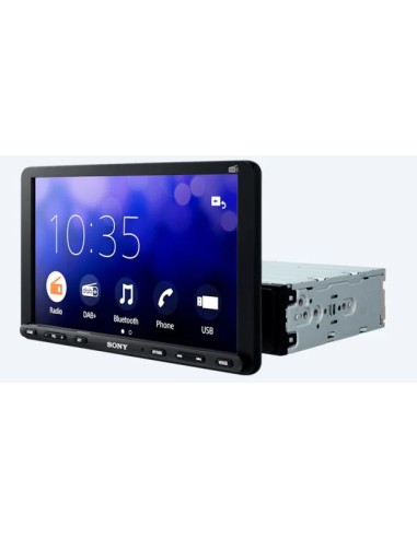 Sony XAV-AX8150ANT - Autoradio con Display da 9", DAB/DAB+/FM, Antenna DAB Inclusa, Display Regolabile, WebLink 2.0, Android Au
