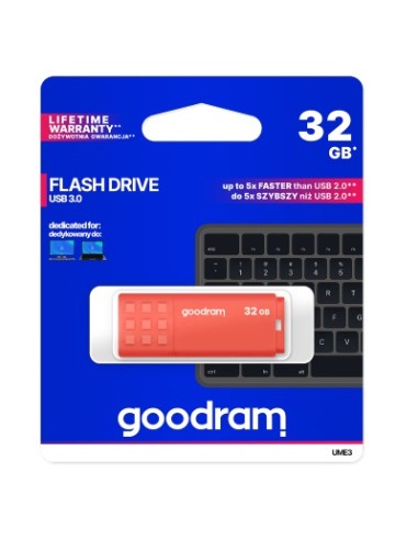 Pendrive GoodRAM 32GB UME3 Orange USB 3.0 - retail blister