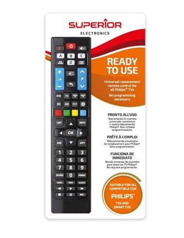 Telecomando Smart TV compatibile  Philips - Superior pronto all'uso