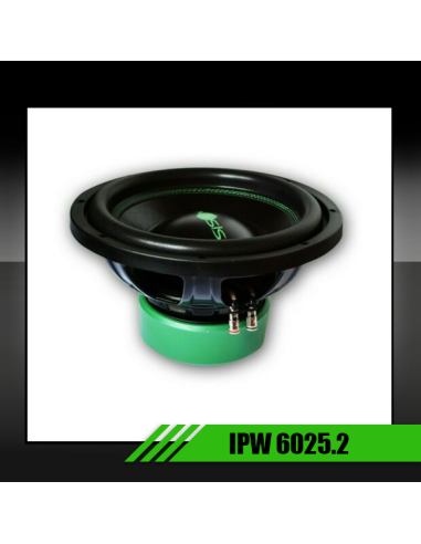 IPW 6025.2 Subwoofer IPNOSIS 10" 25cm 600w 2+2 Ohm New Model