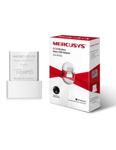 Ricevitore Wireless Usb n150 Mercusys ultracompatta ideale per Pc Windows