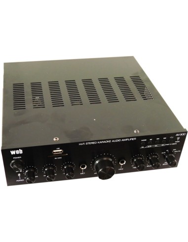 Amplificatore stereo 100w+100w USB/SD/Bluetooth e radio FM