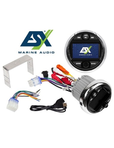 Sorgente Marine / Media Player 4x50w con FM /DAB+/Bluetooth/AUX