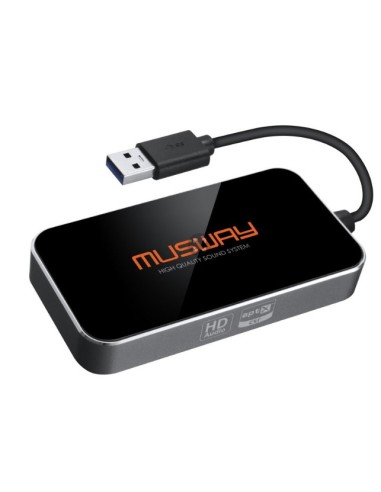 Musway BTS-HD Adattatore Bluetooth Stereaming audio HD USB